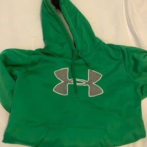 Green under armour sweatshirt